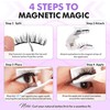 BEPHOLAN Bepholan Soft Magnetic Eyelashes, Reusable Magnetic Lashes with Applicator,