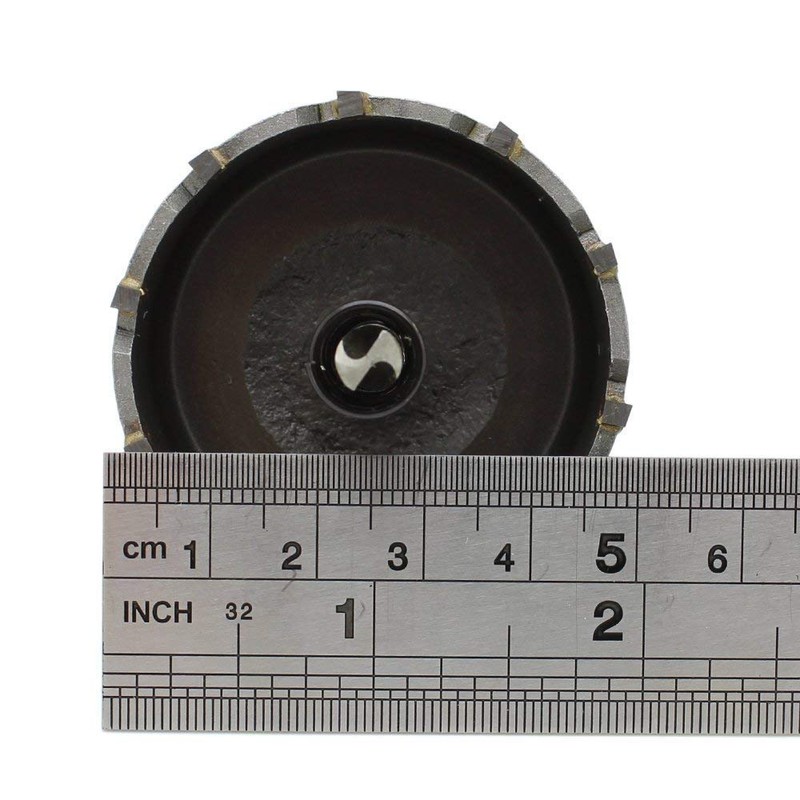 AUTOTOOLHOME 2 inch (50mm) Metal Steel Hole Saw Tooth Carbide