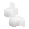Prime-Line R 7218 15/16 In., White Nylon Drawer Guide Twin