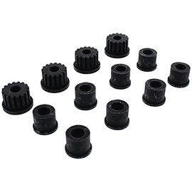 New Pivot Works Leaf Spring Bushing Kit PWLSB-K01-000 For Kawasaki KAF 620 A (Mule 2510 4x4) 1994-2000, Mule 4010 4x4 2018, KAF 620 F (Mule 3020 Turf) 2001-2002, KAF 620 C (Mule 2500) 1994-2000