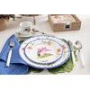 Caspari Isabelle's Garden Paper Salad & Dessert Plates - 16