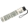 Newspaper Umbrella, Pocket umbrella hand opener, 95 cm, vintage