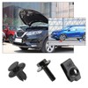 ANCLLO 35Pcs Car Engine Cover Bolts, Hood Bolt Retaining Nut