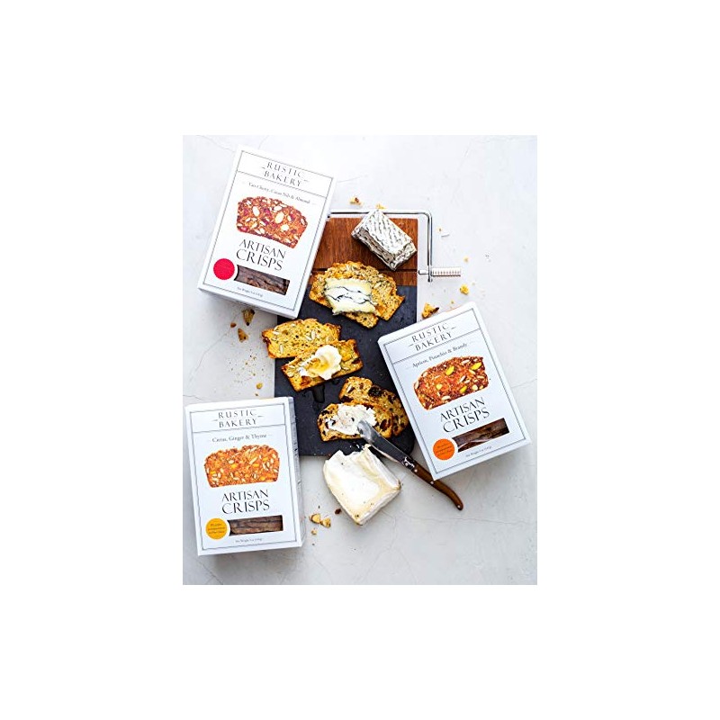 Rustic Bakery Rustic Bakery, Apricot, Pistachio & Brandy Crisps, 5