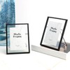 QWORK® 2 Pieces 15 x 20 cm Glass Picture Frame,