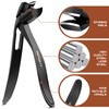 Toenail Clippers for Seniors Thick Toenails, Upgrade Angled Head Large