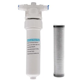 Westbrass AF400 Under Sink in-line Filter Unit and Cartridge for Instant Hot or Pure Water Dispenser faucets, White