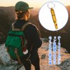 TBDBNR Disaster Whistle, Emergency Survival Whistle, Training Whistle, Aluminum Alloy