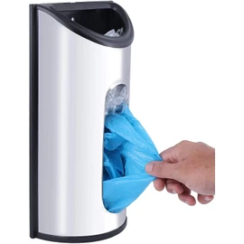 Timotech Dispensador de bolsas para hogar y cocina para fácil acceso | Accesorio de cocina y hogar, dispensador empotrable para surtir bolsas, dispensador de acero inoxidable para bolsas