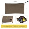 TENGYES Heavy Duty Canvas Tool Bag Organizer – 7 Pack