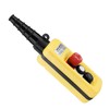 Industrial Push Button Switch with Emergency Stop Crane Hoist Pendant