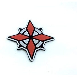 Umbrella Security Service Emblem White Cosplay PVC Patch