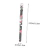 Levemolo Watch Strap for Fit Printed Pattern Leather Smartwatch Band