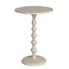 Bloomingville Hammered Metal Table, White