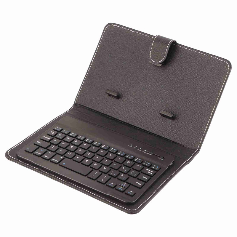 Universal Wireless Bluetooth Keyboard Flip Case Cover with Stand for