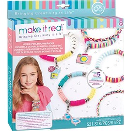 Lansay Make It Real - Heishi Summer Days - Making Children's Jewellery - From 8 Years