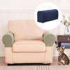 sourcing map 2pcs Stretch Armrest Covers, Couch Arm Covers with