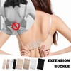 20 Pcs Adjustable Non-slip Bra Strap Clip Set, Elastic Racerback