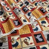 Rooster Inn Patchwork Multi, Quilting Fabric by the Yard