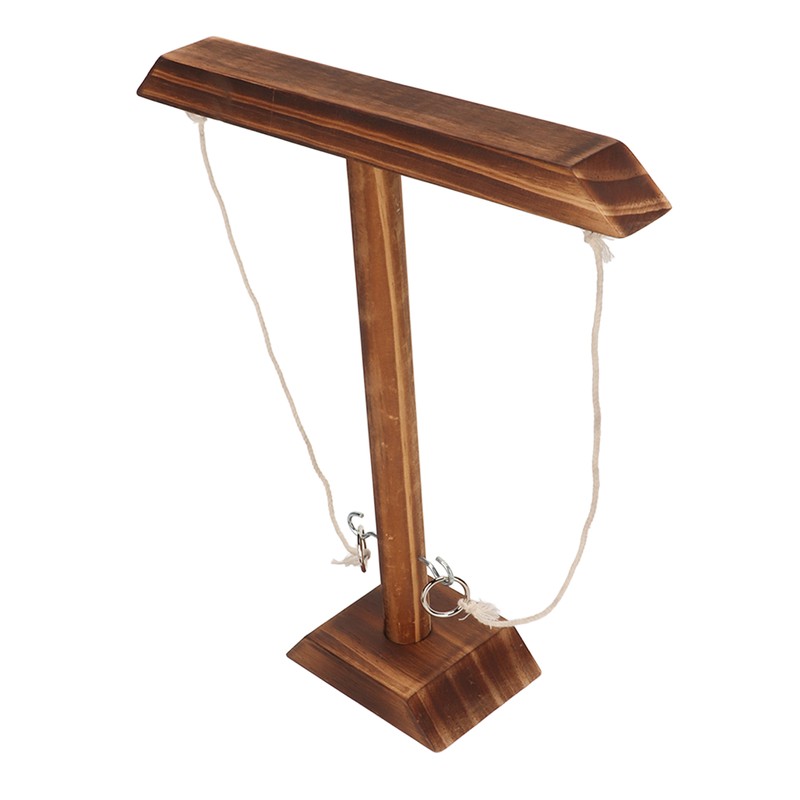 Hook and Ring Game Burr Free Fast Paced Interesting Relaxing