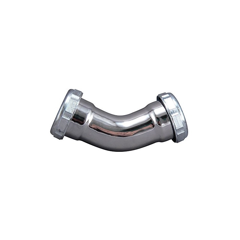 Plumb Pak PP137 Drain Pipe Elbow With Nuts and Washers,