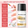 PEACECOLOR Poly Gel Nails Set, 3 Colours, Pink, Blanco, Nude