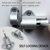 Hordion 4 Packs Self Closing Latch Spring Door Lock, Resilient