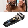 Men Cordless Electric Face Shaver Digital Display USB Rechargeable Washable