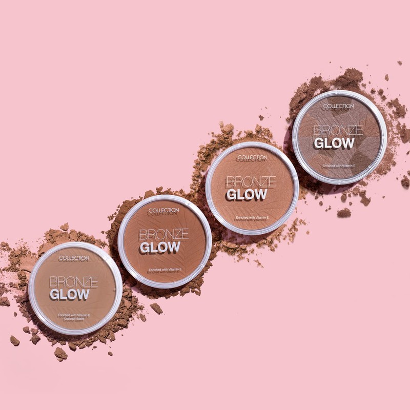 Collection Cosmetics Bronze Glow, Highly Pigmented Matte Bronzer, 15g, Matte