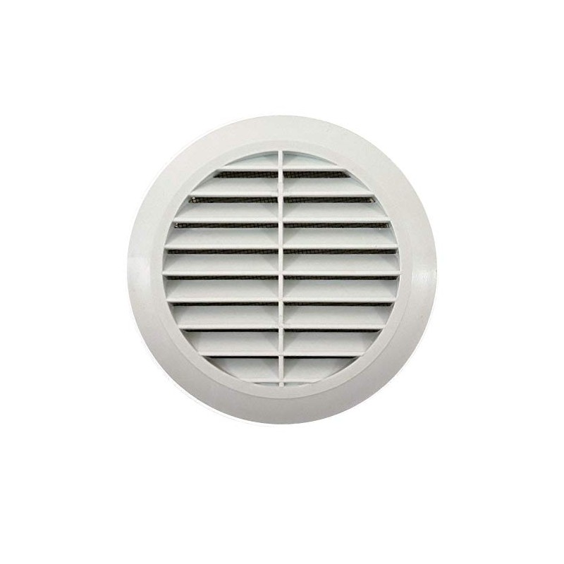 Cotarba 90mm Round Air Vent Grille - White