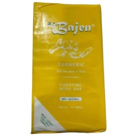salamnutrition Bajan Turmeric body purifying soap bar" 100% Natural Pure Premium Soap"