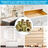 PERFETSELL 50 PCS Threaded Insert Nuts for Wood Furniture, M6x15mm