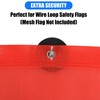 NVAAV 4PCS Heavy Duty Magnet for Wire Loop Flags, Mesh