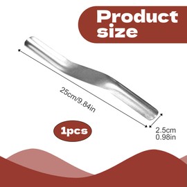 1 PCS Brick Jointer Tool 1/2 Inch X 5/8 Inch Double end Mortar Finishing Tool Pointing Tool Durable Bricklaying Jointing Tool for Builders and Bricklayers for Professional Joints Between Bricks