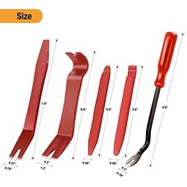 GOOACC 5-Piece Nylon Auto Trim Removal Tool Kit
