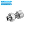 PATIKIL 2 Sets M8x20mm Hex Socket Screw Cylindrical Hollow Bolt