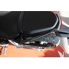 Tankpad Protective Sticker Carbon Print Compatible with Honda CB125R Grey