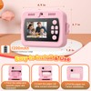 Kids Camera Instant Print, Front Rear Dual Selfie Kids Camera