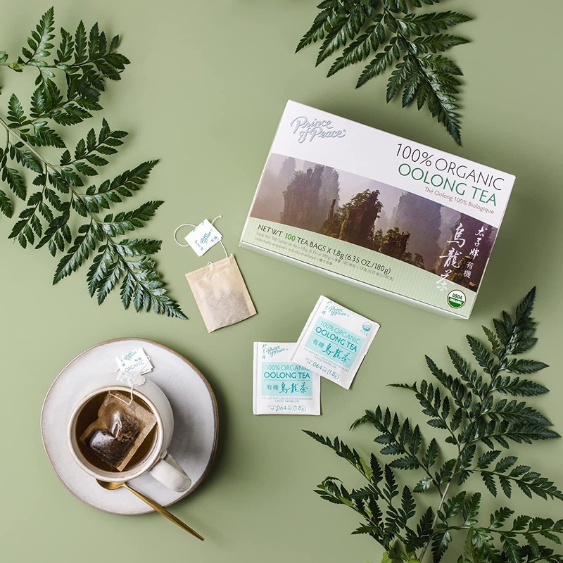 Prince of Peace Organic Oolong Tea - 100 Tea Bags