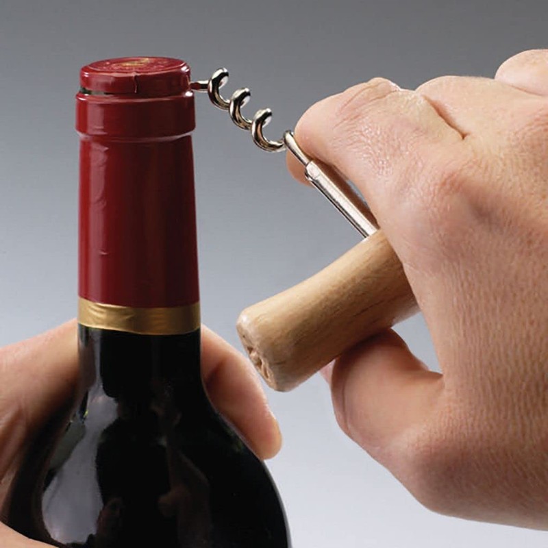 Westmark 2 Corkscrews Spiral with Soul Length 10.4 cm Woody