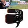 Archery Finger Guard Adjustable Finger Guard Black Protective Gear for