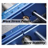 Genmitsu Upgrade Aluminum Bench Vise Clamp, High-Precision CNC Router Clamp