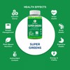 Super Greens Gummies – Daily Greens Supplement with Spirulina, Chlorella,