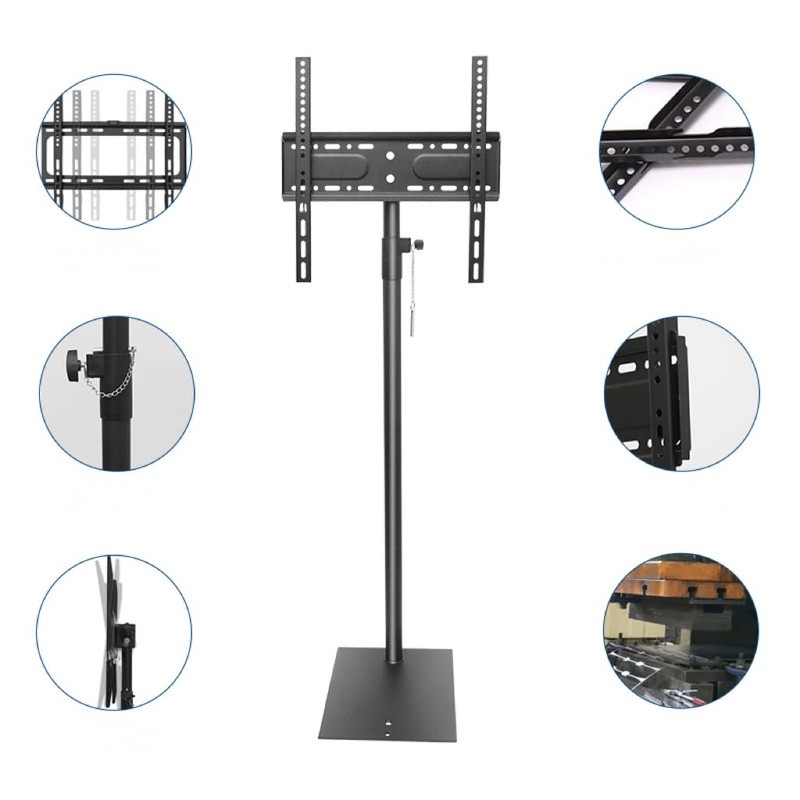 Universal 32-55-inch TVs Bracket, Floor-to-Ceiling TV Hanging Frame, exempting perfunction