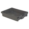 Stack and Nest Bin, 29-5/8 in L, Gray