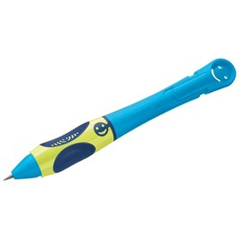 Pelikan Griffix 820509 Pencil for Right-Handed Users, NeonFreshBlue, Pack of 1 in Folding Box