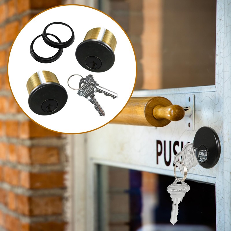Storefront Door Lock Alsecure Commerical Mortise Lock Swing Deadbolt &
