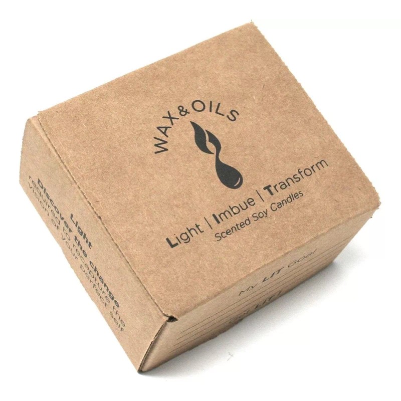 Wax And Oils - Velas De Cera De Soya Con