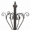 Deco 79 Metal Coat Rack Vintage Style with Scroll Designs,