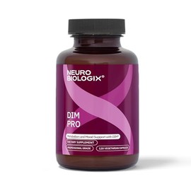 Neurobiologix DIM Pro - Diindolylmethane With Curcumin and Bioperine Black Pepper Extract (120 vegetable capsules) by NeuroBiologix